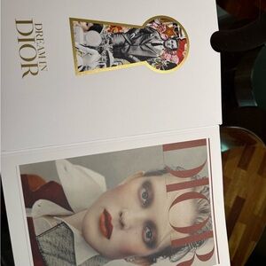 Dior Dreamin' Artistic Booklet with Gold Accents